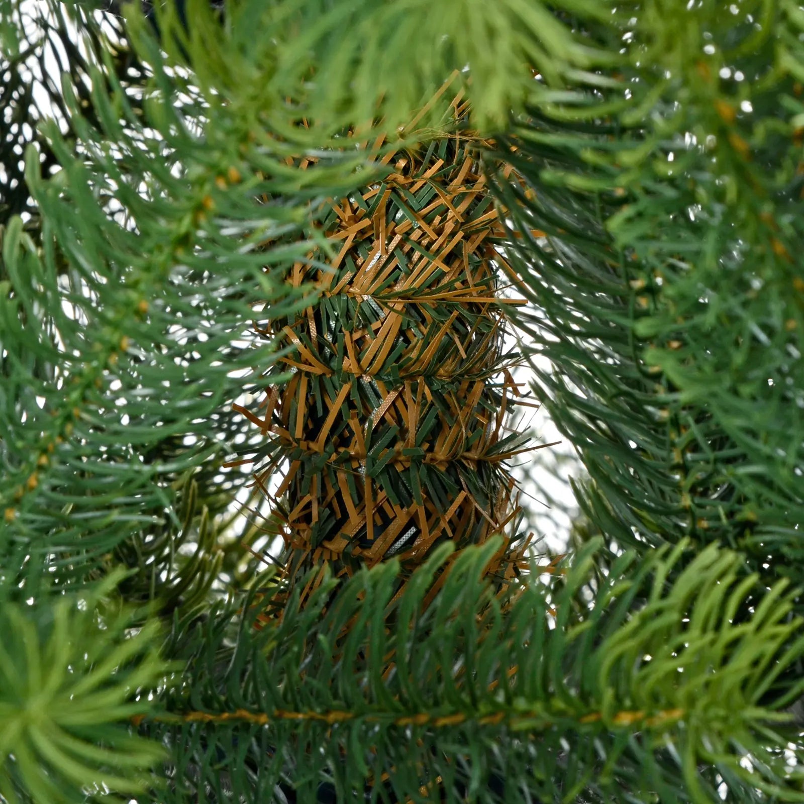 Mr Crimbo 5ft 6ft 7ft 8ft Green Pine Artificial Christmas Tree - MrCrimbo.co.uk -XS7660 - 5ft -5ft tree