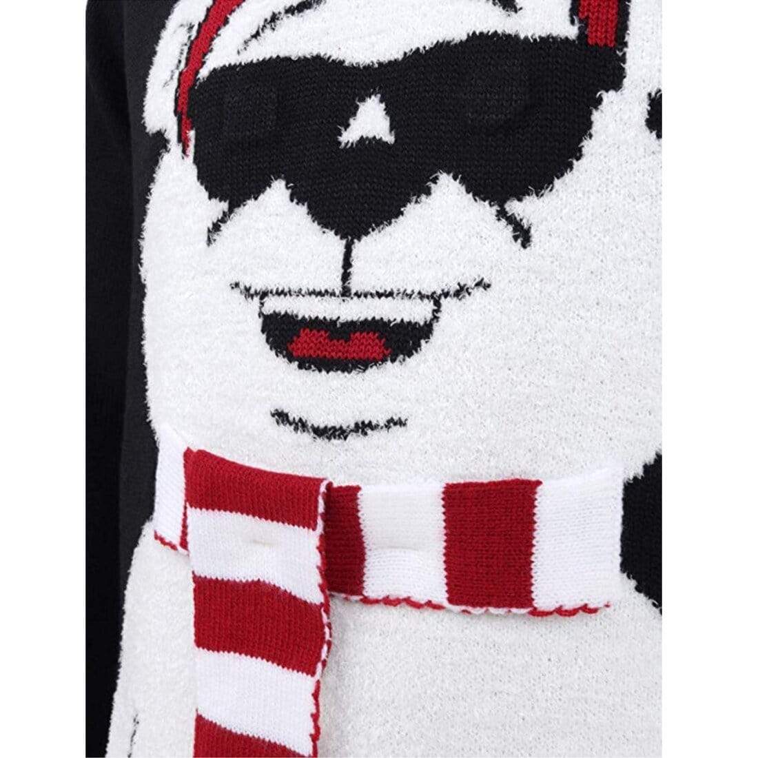 Mens christmas jumper outlet with led lights