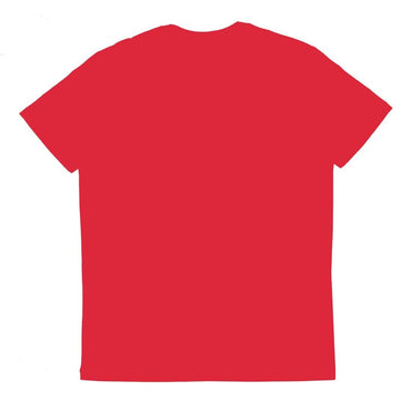 Mr Crimbo Mens Crew Red Rudeolph Cracker Christmas T-Shirt - MrCrimbo.co.uk -VISMW06035RED_A - S -funny tshirt