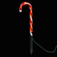 Mr Crimbo Set of 5 LED Candy Cane Pathway Christmas Lights - MrCrimbo.co.uk -XS1700 - -christmas lights