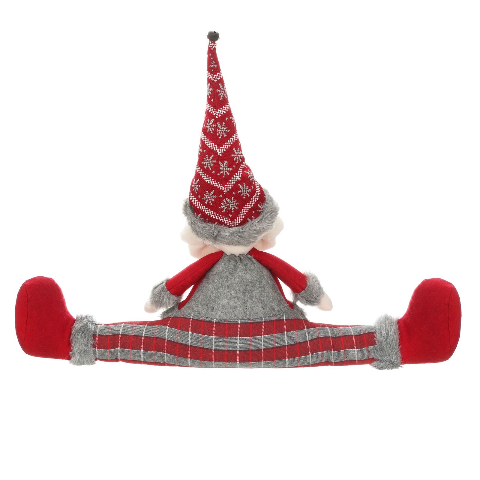 Mr Crimbo Novelty Plush Character Christmas Draught Excluder - MrCrimbo.co.uk -XS5729 - Santa -christmas decorations