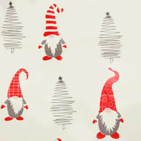 Mr Crimbo Christmas Tablecloth Santa Trees PVC Large - MrCrimbo.co.uk -XS7137 - -christmas tablecloth