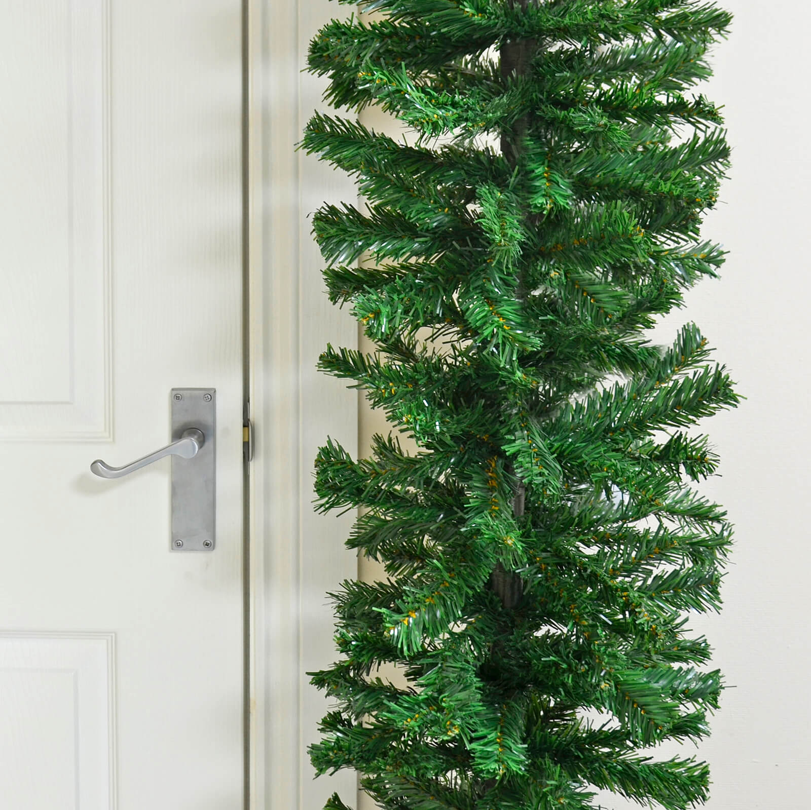 Mr Crimbo Traditional Green 240cm Christmas Tree Arch 2 Sizes - MrCrimbo.co.uk -XS7175 - 240cmx140cm -140cm