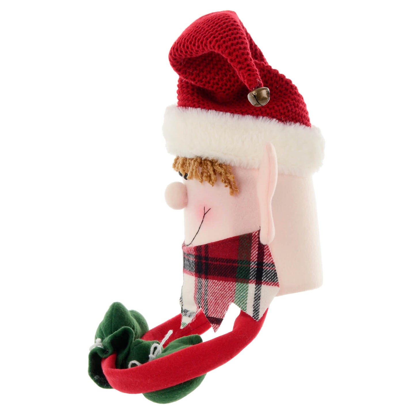 Mr Crimbo Novelty Christmas Tree Hugger Long Bendy Arms Gloves - MrCrimbo.co.uk -XS7241 - Snowman -Elf