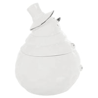 Mr Crimbo Snowman Storage Jar Christmas Treats Holder White 19cm