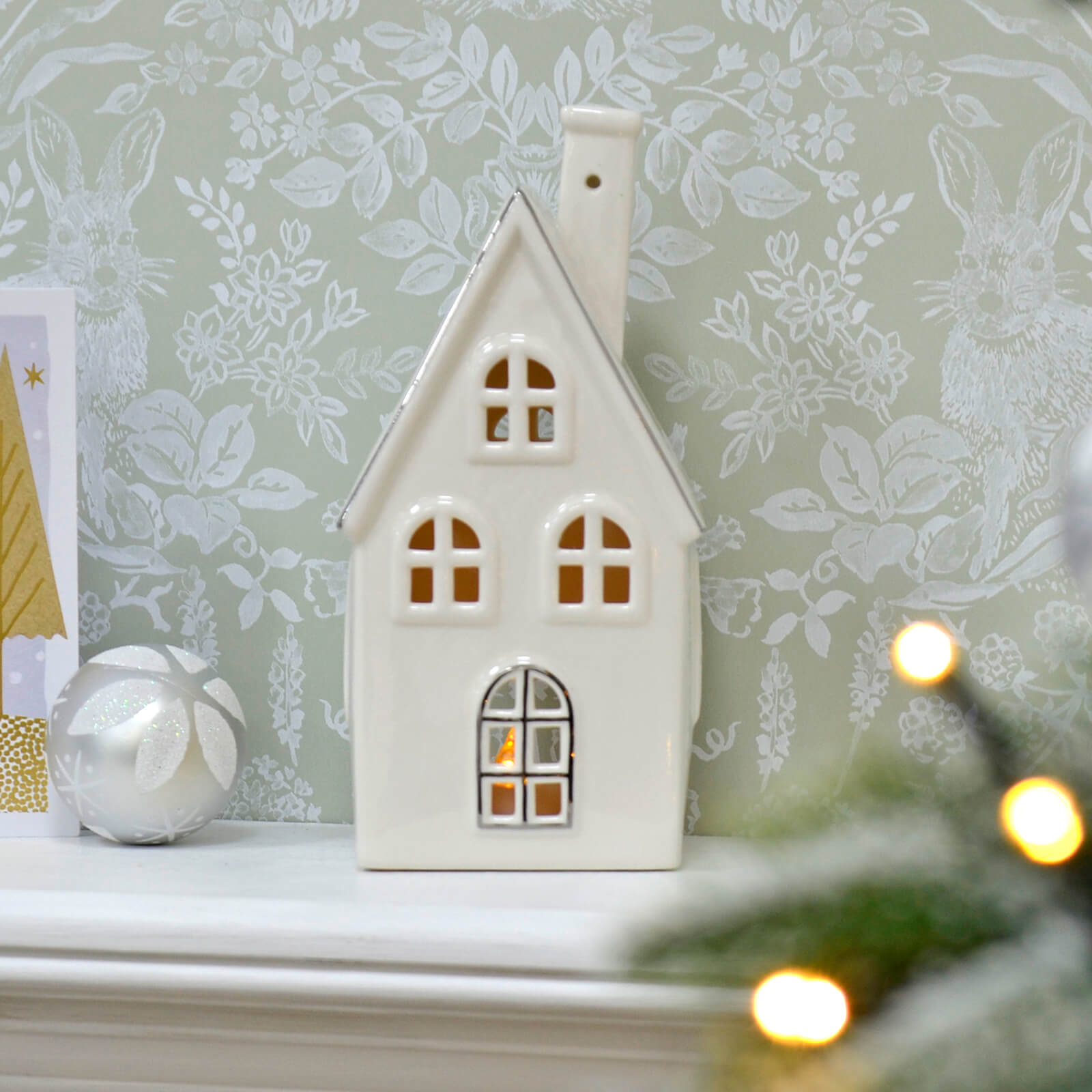 Nativity tea light shop holder