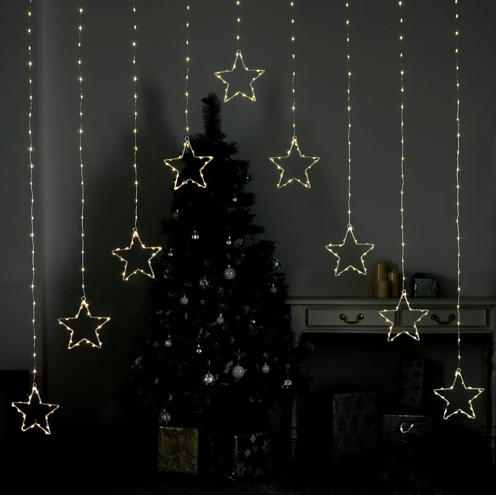 Holiday wonderland led mini shop lights warm white