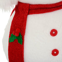 Mr Crimbo Snowman With Headphones Christmas Decoration 35cm
