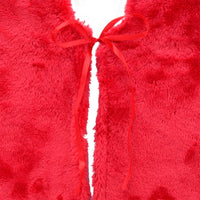 Mr Crimbo Christmas Tree Skirt Faux Fur Fabric Collar Decoration 1m